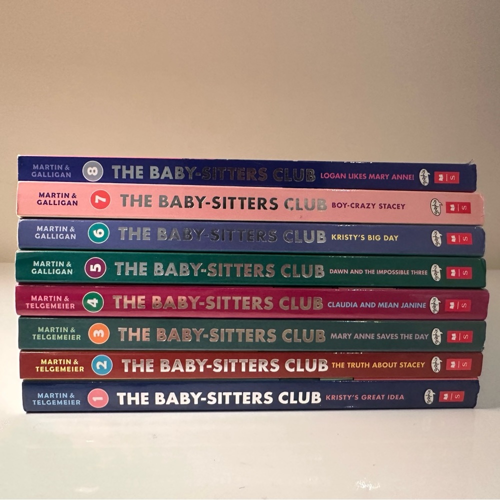 Baby Sitters Club Books 1-8